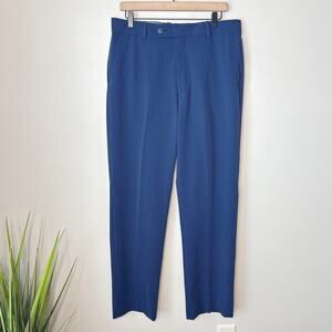 1946 by Ballin Men's Total Comfort Stretch Navy Dress Pants Slack Size 35W x 32L